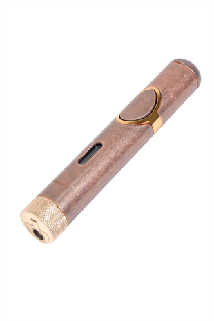 Parmida Tek Torch Pürmüz Delicili Bronz Metal Puro Çakmağı