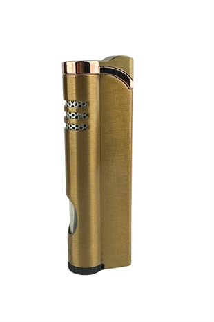 Parmida Tek Torch Pürmüz Gold Metal Puro Çakmağı