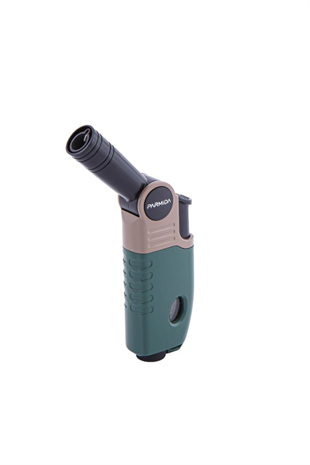 Parmida Tek Torch Pürmüz Çok Renkli Oynar Başlıklı Masa Tipi Puro Çakmağı