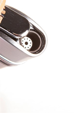 Parmida Tek Torch Pürmüz Gümüş Puro Çakmağı
