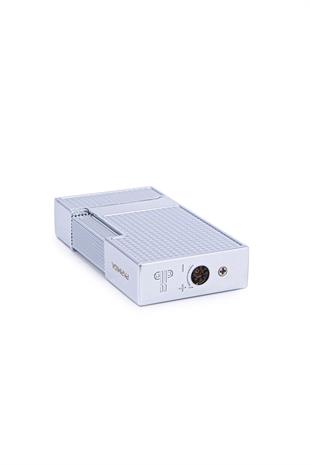 Parmida Gümüş İşlemeli Perde Alev Metal Puro Çakmağı