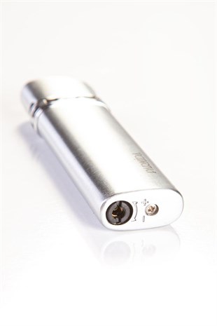 Parmida Tek Torch Pürmüz Gümüş Puro Çakmağı
