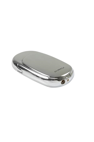 Parmida Tek Torch Pürmüz Gümüş Metal Puro Çakmağı