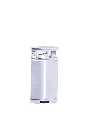 Parmida Tek Torch Pürmüz Pürmüz/Normal Alev Gümüş Puro Çakmağı