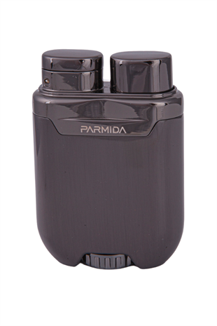 Parmida Tek Torch Pürmüz Gunmetal Metal Puro Çakmağı
