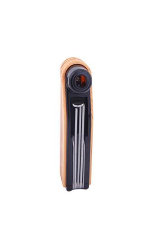 Parmida Ahşap Desenli Soft Flame Pipo Çakmağı