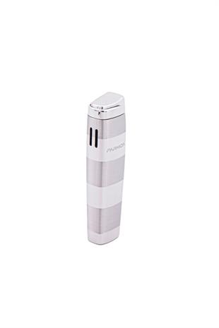 Parmida Tek Torch Pürmüz Gümüş Puro Çakmağı