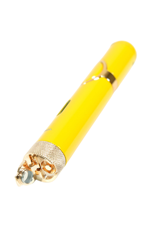 Parmida Tek Torch Pürmüz Delicili Sarı Metal Puro Çakmağı