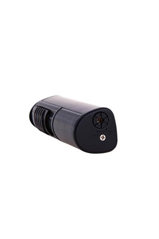 Parmida Tek Torch Pürmüz Siyah Puro Çakmağı