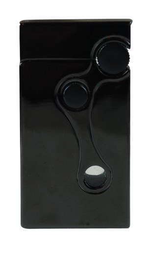 Parmida Tek Torch Pürmüz Siyah Puro Çakmağı