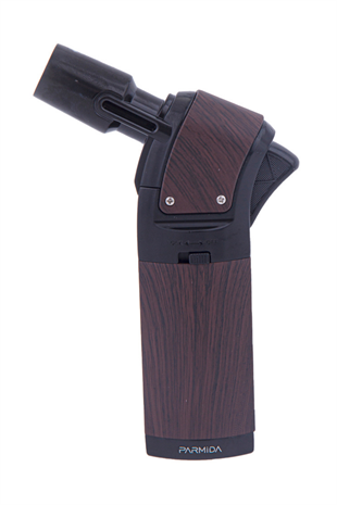 Parmida Tek Torch Pürmüz Kahverengi Masa Tipi Puro Çakmağı