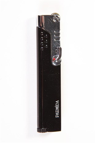 Parmida Tek Torch Pürmüz Siyah Puro Çakmağı