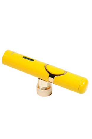 Parmida Tek Torch Pürmüz Delicili Sarı Metal Puro Çakmağı