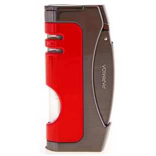 Parmida Tek Torch Pürmüz Kırmızı Puro Çakmağı