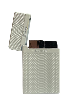 Parmida Tek Torch Pürmüz Beyaz Puro Çakmağı