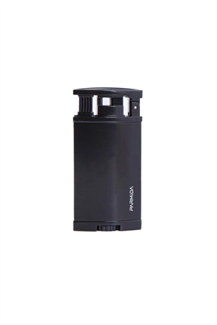 Parmida Tek Torch Pürmüz Pürmüz/Normal Alev Siyah Puro Çakmağı