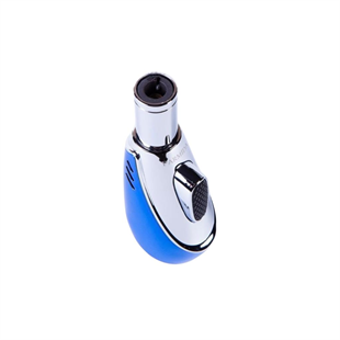 Parmida Tek Torch Pürmüz Mavi Masa Tipi Puro Çakmağı