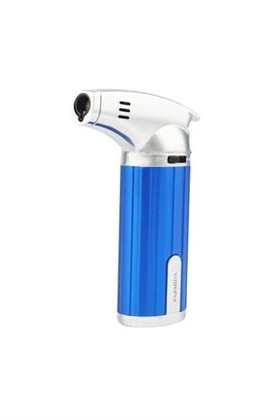 Parmida Tek Torch Pürmüz Mavi Puro Çakmağı