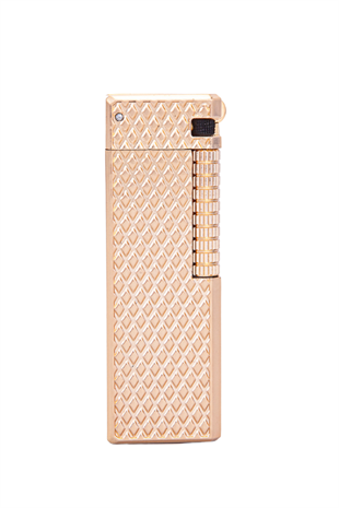 Parmida Gold İşlemeli Soft Flame Metal Çakmak