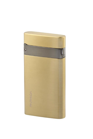 Parmida Tek Torch Pürmüz Gold-Gunmetal Metal Puro Çakmağı