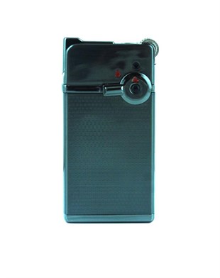 Parmida Tek Torch Pürmüz Mat Gümüş Puro Çakmağı