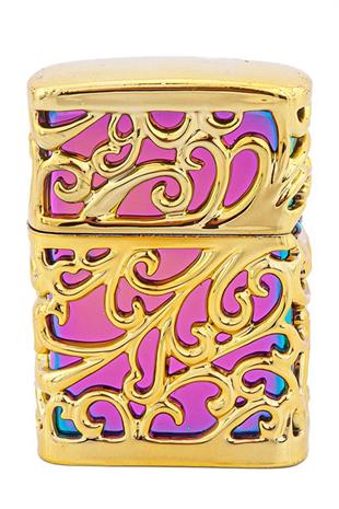 Parmida Tek Torch Pürmüz Gold İşlemeli Puro Çakmağı