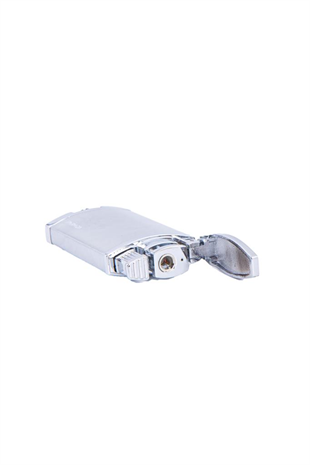 Parmida Tek Torch Pürmüz Pürmüz/Normal Alev Gümüş Puro Çakmağı