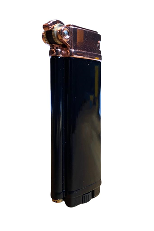 Parmida Tek Torch Pürmüz Siyah Puro Çakmağı