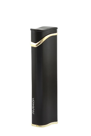 Parmida Tek Torch Pürmüz Siyah Metal Puro Çakmağı