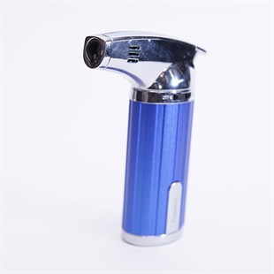 Parmida Tek Torch Pürmüz Mavi Puro Çakmağı