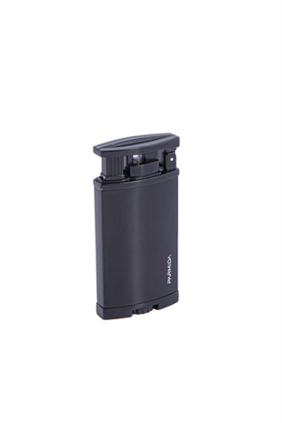 Parmida Tek Torch Pürmüz Pürmüz/Normal Alev Siyah Puro Çakmağı