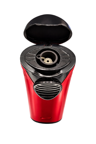 Parmida Tek Torch Pürmüz Kırmızı Metal Puro Çakmağı