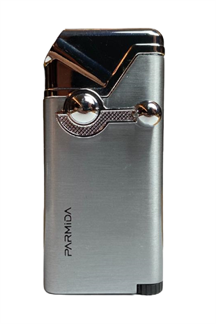 Parmida Tek Torch Pürmüz Gümüş Puro Çakmağı