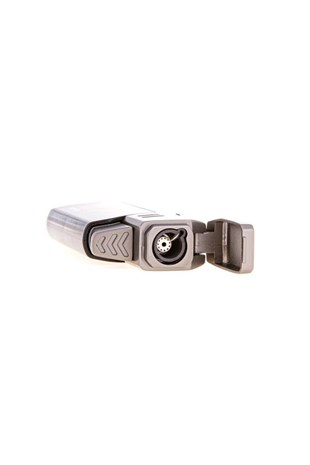 Parmida Tek Torch Pürmüz Siyah Gunmetal Puro Çakmağı