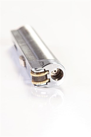 Parmida Tek Torch Pürmüz Gümüş Puro Çakmağı