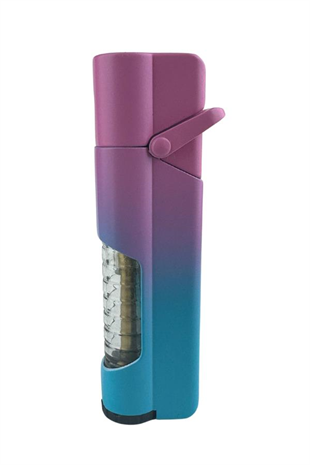 Parmida Tek Torch Pürmüz Pembe-Mavi Puro Çakmağı