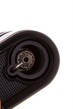 Parmida Tek Torch Pürmüz Siyah Puro Çakmağı