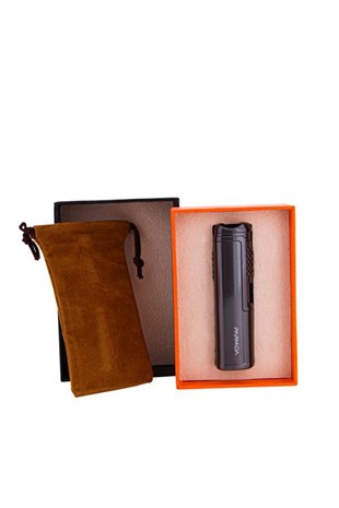 Parmida Tek Torch Pürmüz Gunmetal Puro Çakmağı