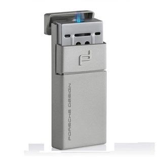 Porsche Design Tek Torch Pürmüz Gümüş Puro Çakmağı