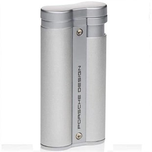 Porsche Design Tek Torch Pürmüz Gümüş Puro Çakmağı