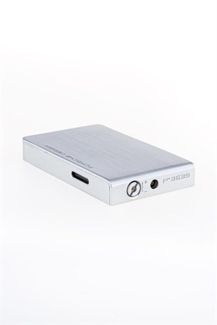 Porsche Design Tek Torch Pürmüz Gümüş Puro Çakmağı