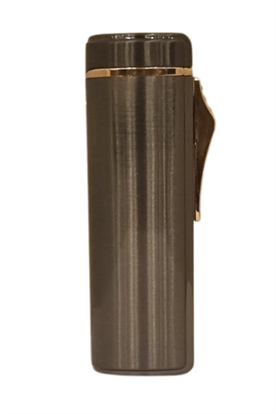 PremiumQuality Gunmetal Üç Torch Pürmüz Metal Puro Çakmağı