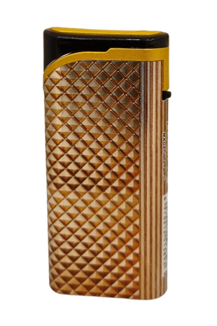 PremiumQuality Gold Tek Torch Pürmüz Plastik Puro Çakmağı