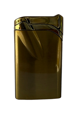 PremiumQuality Tek Torch Pürmüz Gold Metal Puro Çakmağı