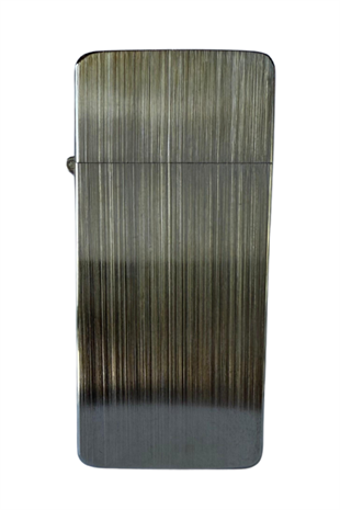 PremiumQuality Fırçalı Gümüş Metal Benzinli Çakmak