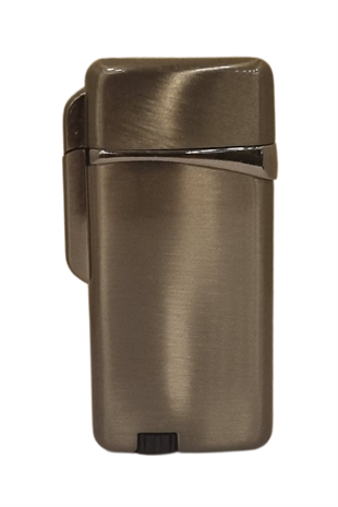 PremiumQuallity Gunmetal Metal Tek Torch Pürmüz Puro Çakmağı