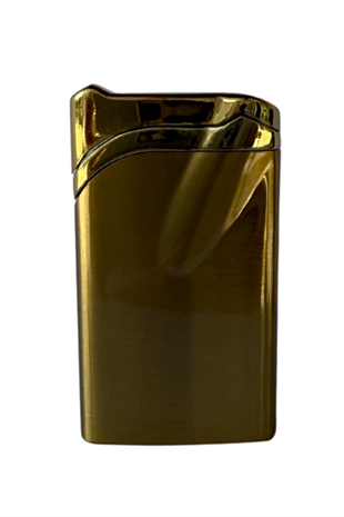 PremiumQuality Tek Torch Pürmüz Gold Metal Puro Çakmağı