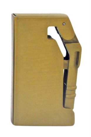 PremiumQuality Gold Tek Torch Pürmüz Metal Puro Çakmağı