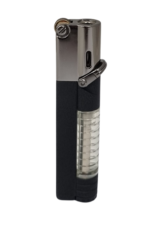 PremiumQuality Tek Torch Pürmüz Siyah Puro Çakmağı