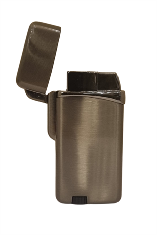 PremiumQuallity Gunmetal Metal Tek Torch Pürmüz Puro Çakmağı